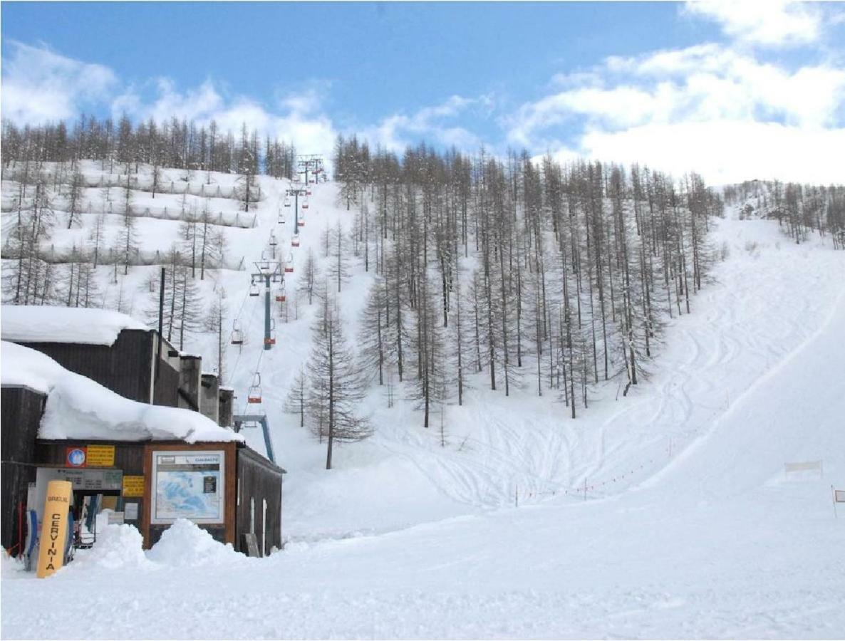 Cervinia Ski In Ski Out - Studio On The Slopes Breuil-Cervinia Eksteriør bilde